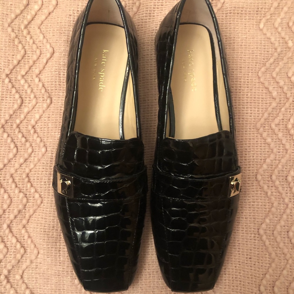 New never worn Kate Spade Darien black loafer